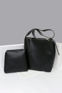 Adored 2-Piece PU Leather Tote Bag Set